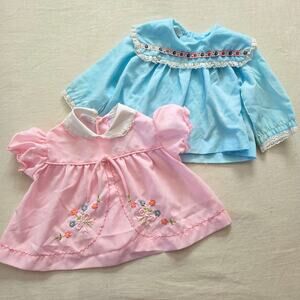 Vintage Baby Dress/Tops Bundle 3-6 months